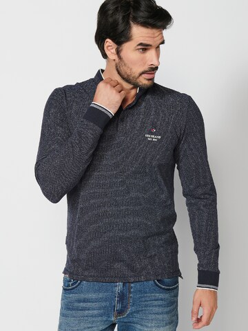 Pull-over KOROSHI en bleu