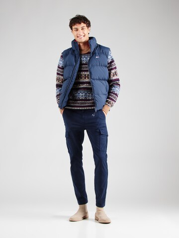 Tommy Jeans Tapered Cargobyxa 'AUSTIN' i blå