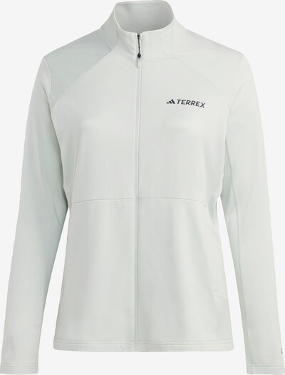 ADIDAS TERREX Λειτουργική ζακέτα φλις 'Multi Fleece ' σε μέντα / μαύρο, Άποψη προϊόντος