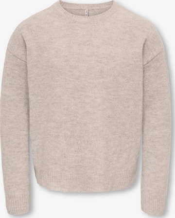 ONLY GIRLS Pullover 'KOGOLIVIA' in Braun: Vorderseite