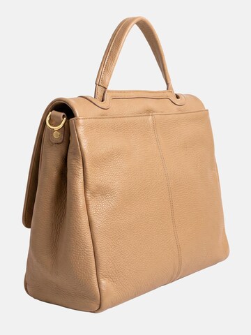 Borsa a mano 'Borsa a Mano Pelle Virginia Rhinè 35x30 cm' di Virginia Rhinè in beige