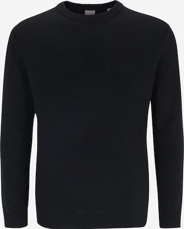 Jack & Jones Plus Sweater 'Brody' in Blue: front