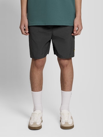 Lyle & Scott Zwemshorts in Zwart: voorkant