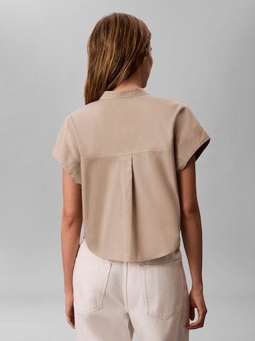 Calvin Klein Jeans Shirt in Beige