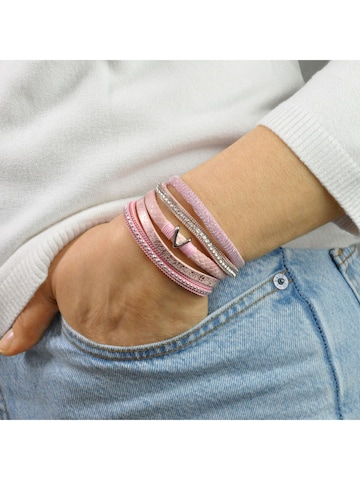 Steuer Armband in Pink