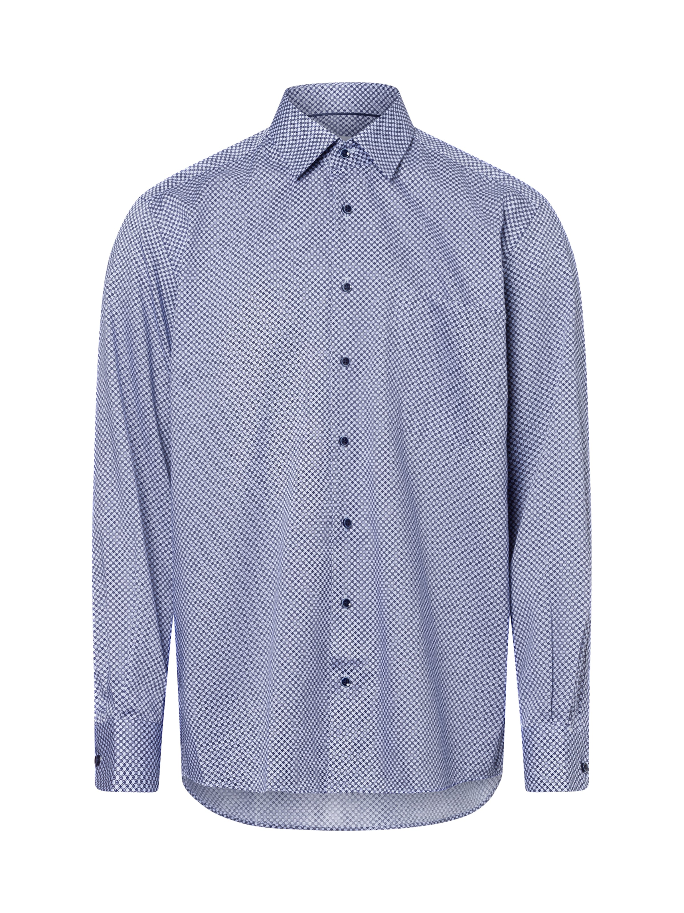 ETERNA Comfort Fit Hemd ' ' in Blau: Vorderseite