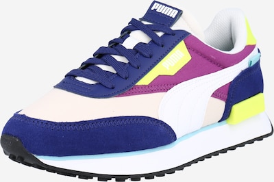 PUMA Låg sneaker 'RIDER PLAY ON' i blå / gul / mörklila / ljusrosa / vit, Produktvy