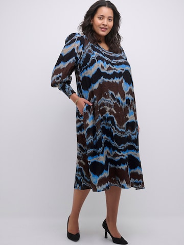 KAFFE CURVE Dress 'Susse' in Blue