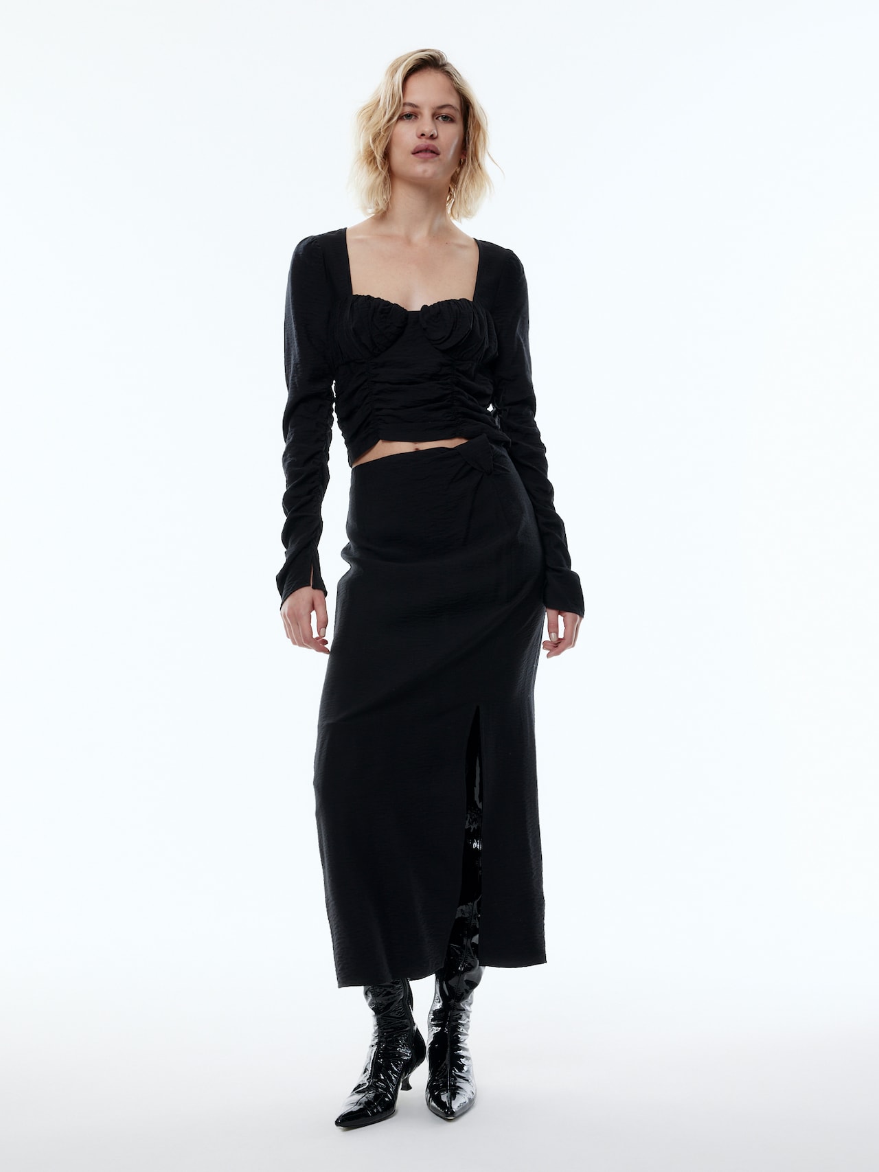 EDITED Camiseta 'Giorgina' negro