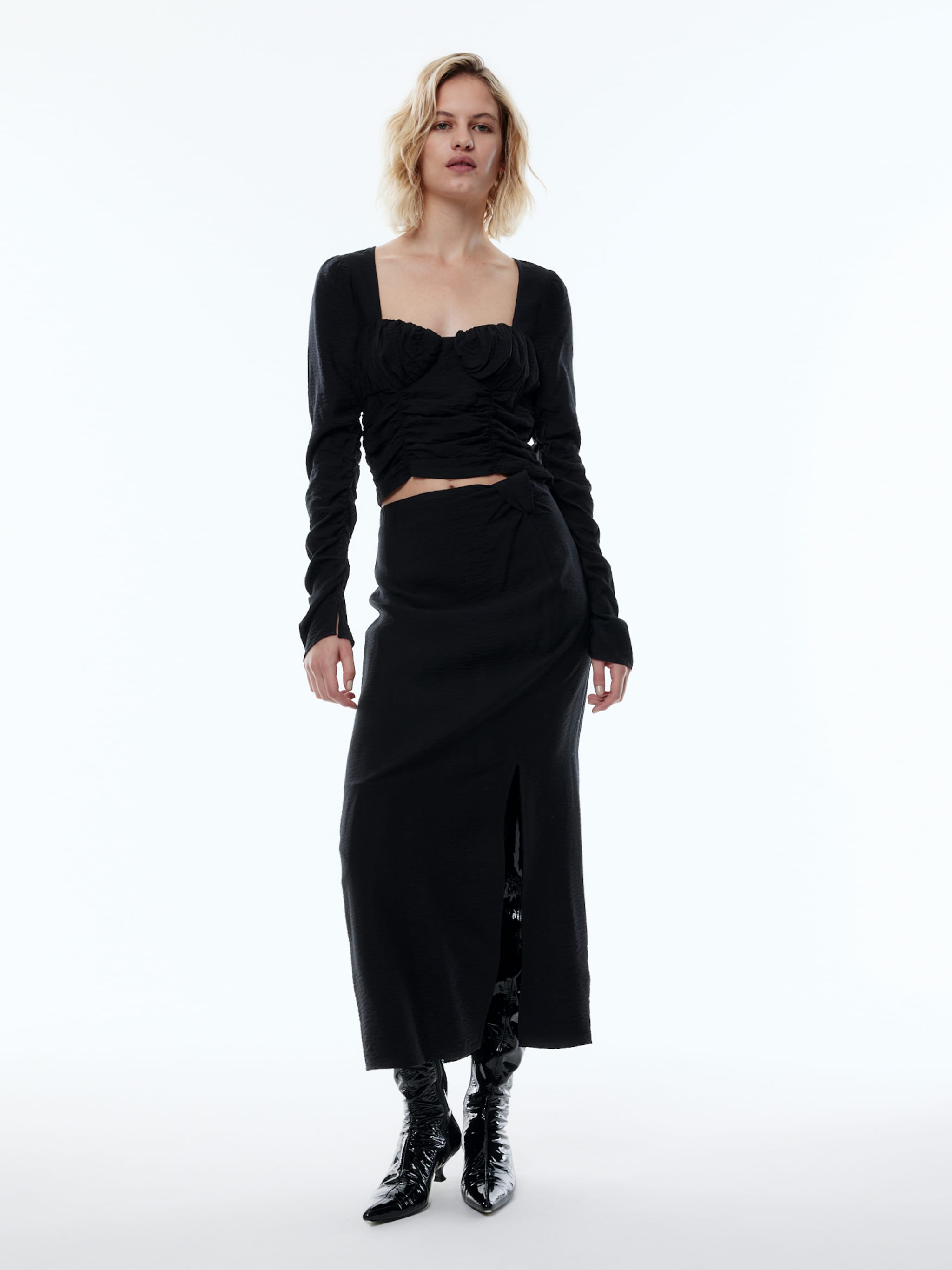 EDITED Productos Camiseta 'Giorgina' negro