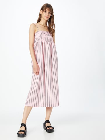 VILA Summer Dress 'LUNA' in Pink: front