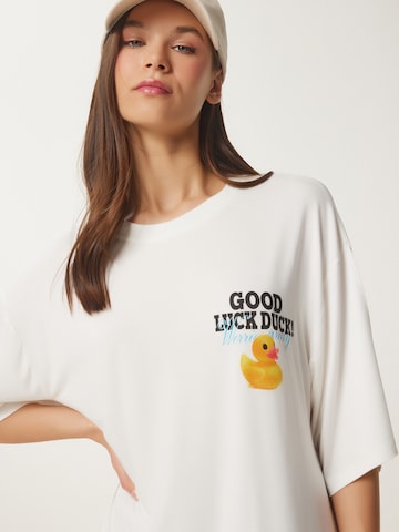 T-shirt oversize Happiness İstanbul en beige