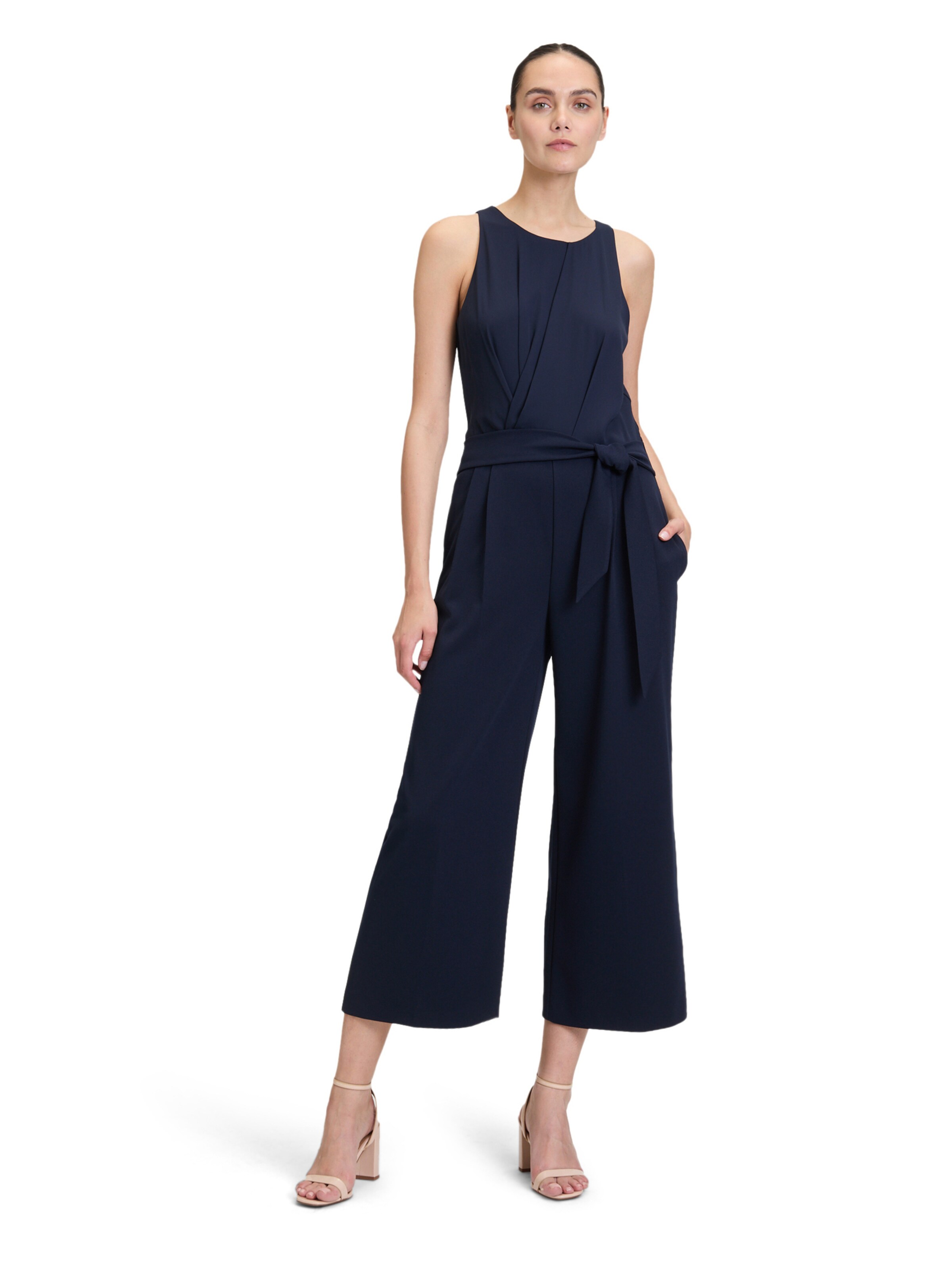 Tuta jumpsuit di Vera Mont in blu: frontale