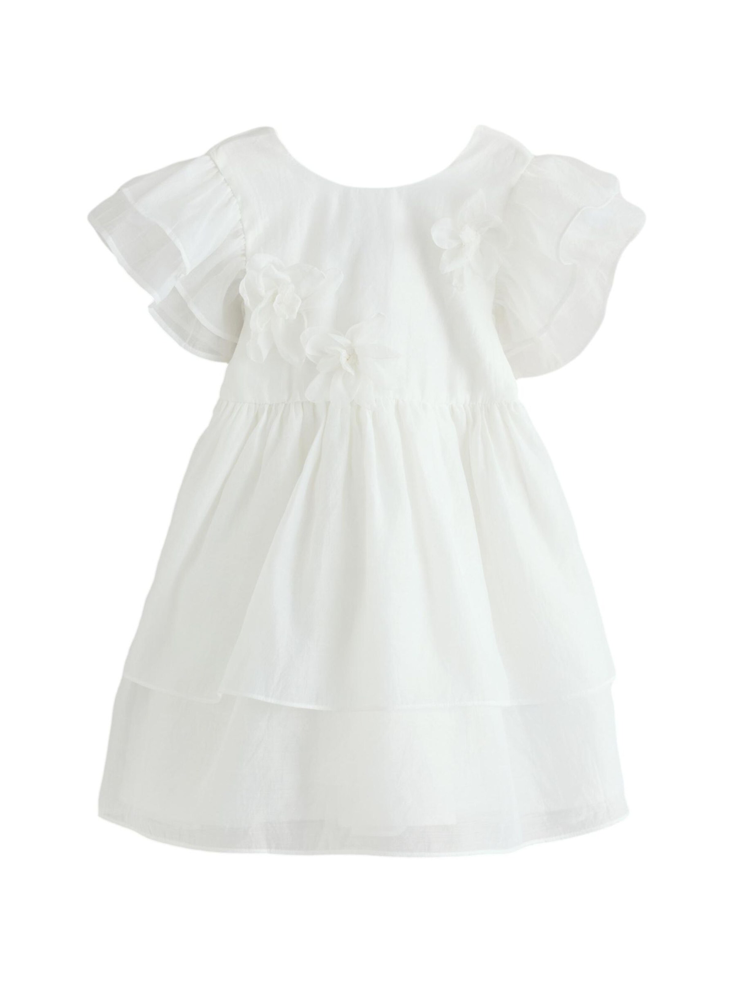 LAURA ASHLEY Платье в Белый: спереди