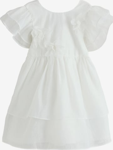 LAURA ASHLEY Платье в Белый: спереди