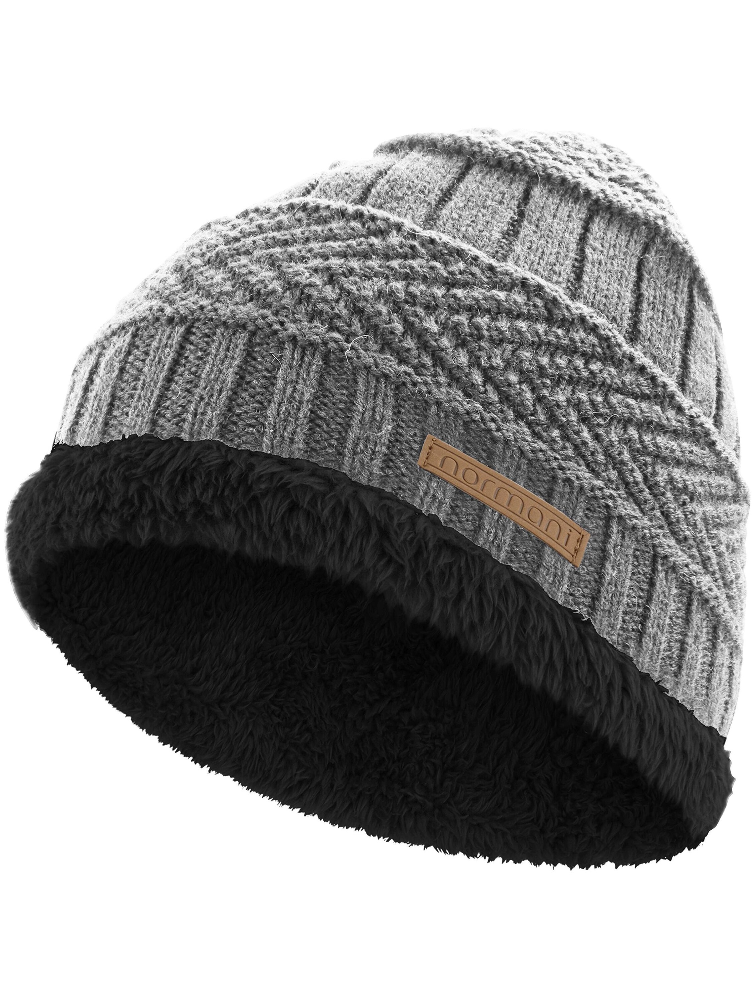 Bonnet ' Kebili ' normani en gris