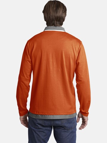 Jan Vanderstorm Sweatshirt 'Fenno' in Orange
