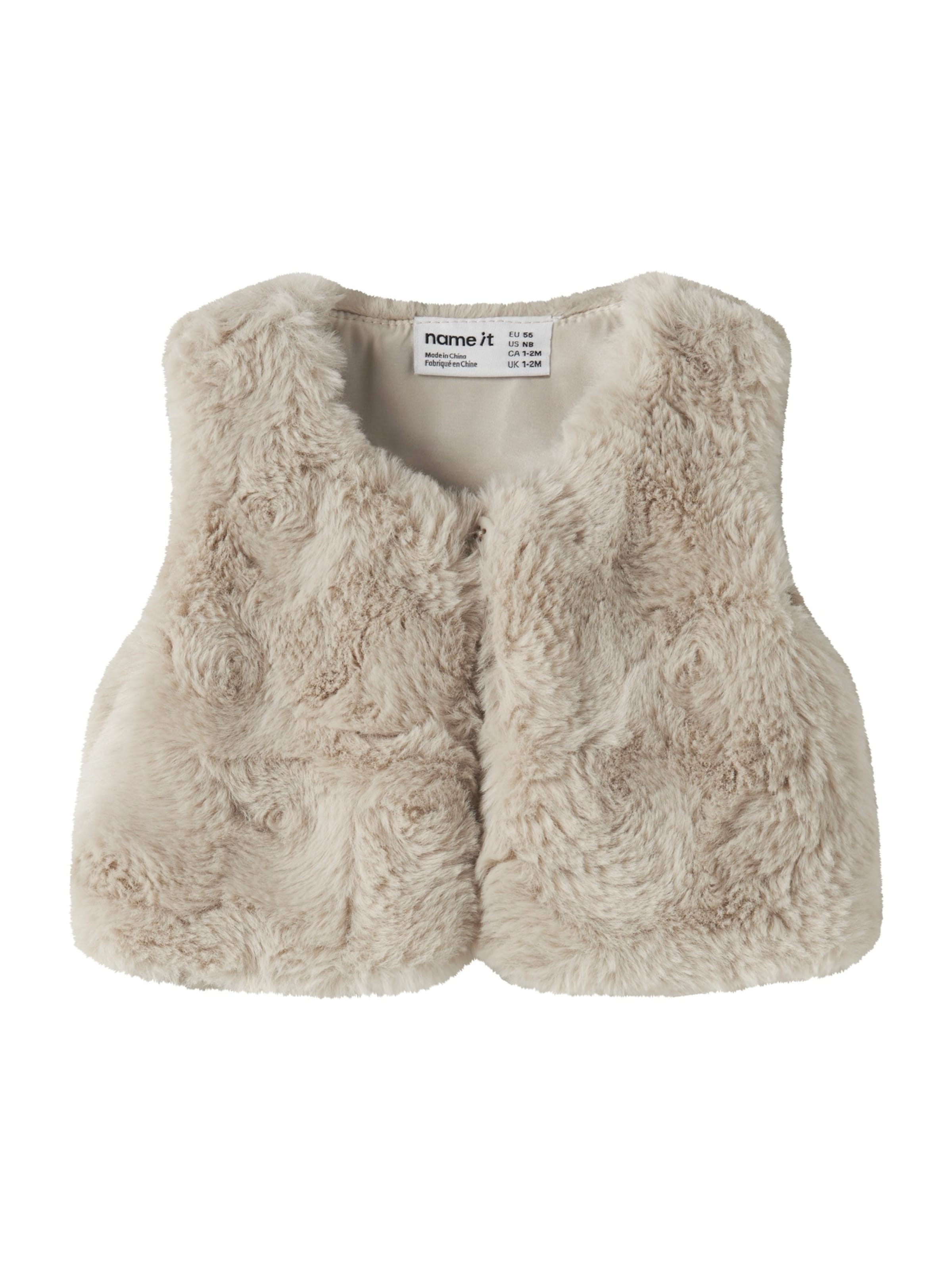 NAME IT Vest 'NBFNanis' i grå: forside