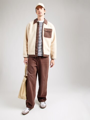 LEVI'S ® Fleecejakke 'Joonie Sherpa Jacket' i hvid