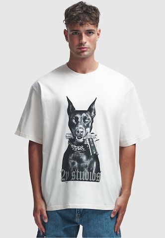 2Y Studios Bluser & t-shirts 'Doberman' i hvid: forside