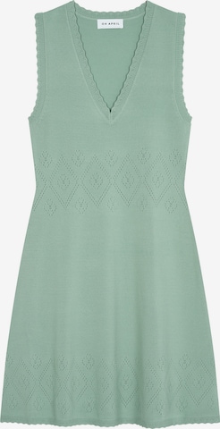 Abito in maglia 'Sari' di OH APRIL in verde: frontale