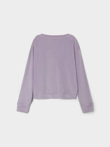NAME IT Sweatshirt 'VELOA' in Purple