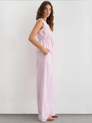 Hiccup Wide Leg Hose in Pink