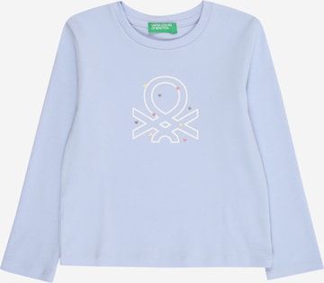 UNITED COLORS OF BENETTON Shirt in Blau: Vorderseite