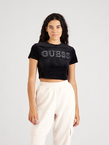GUESS Performance Shirt in Black: front