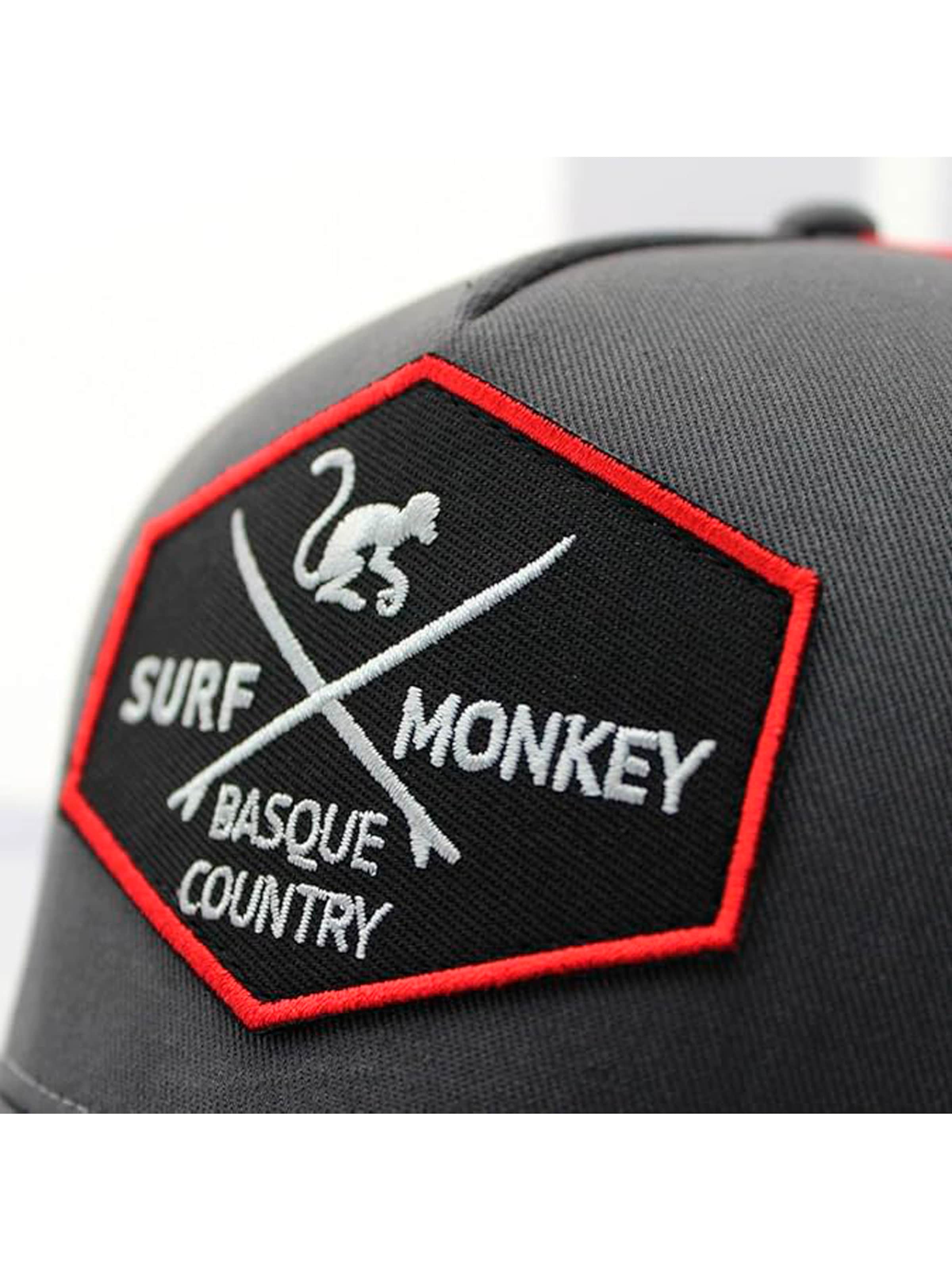 Casquette de sport Surf Monkey en rouge