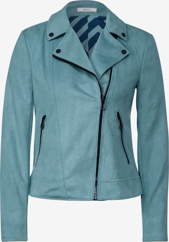 CECIL Between-Season Jacket in Blue: front