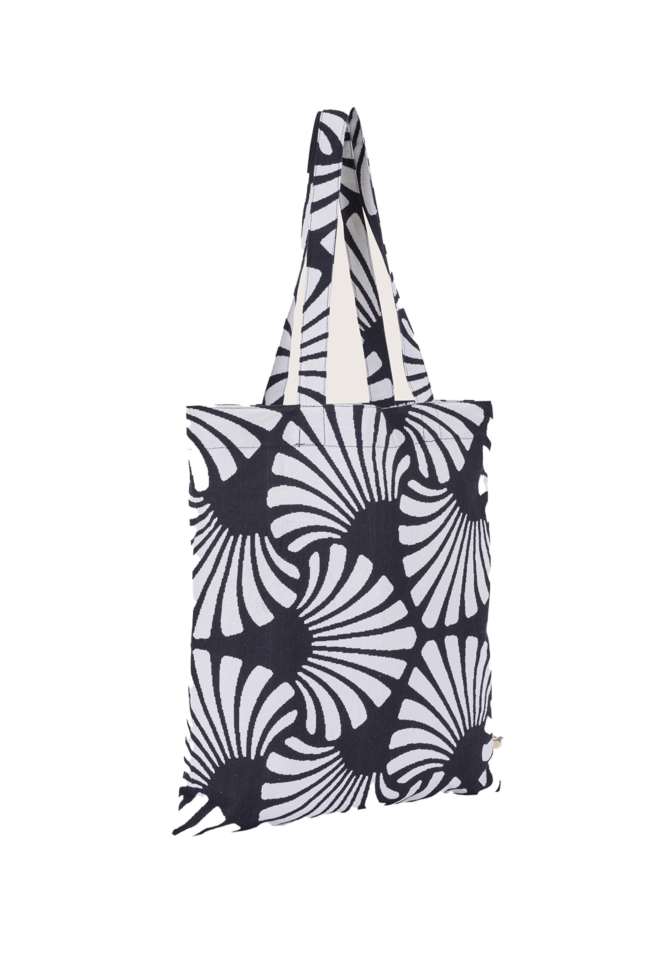 Shopper 'Betulla' di Camomilla Italia in nero: frontale