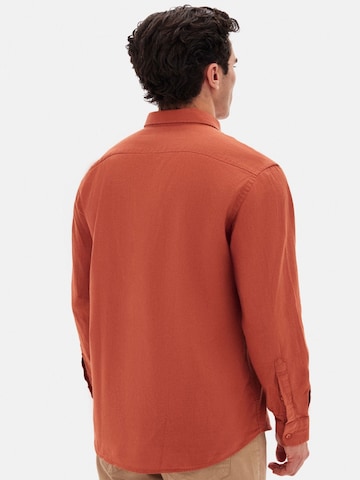 D’S Damat Regular fit Overhemd in Rood