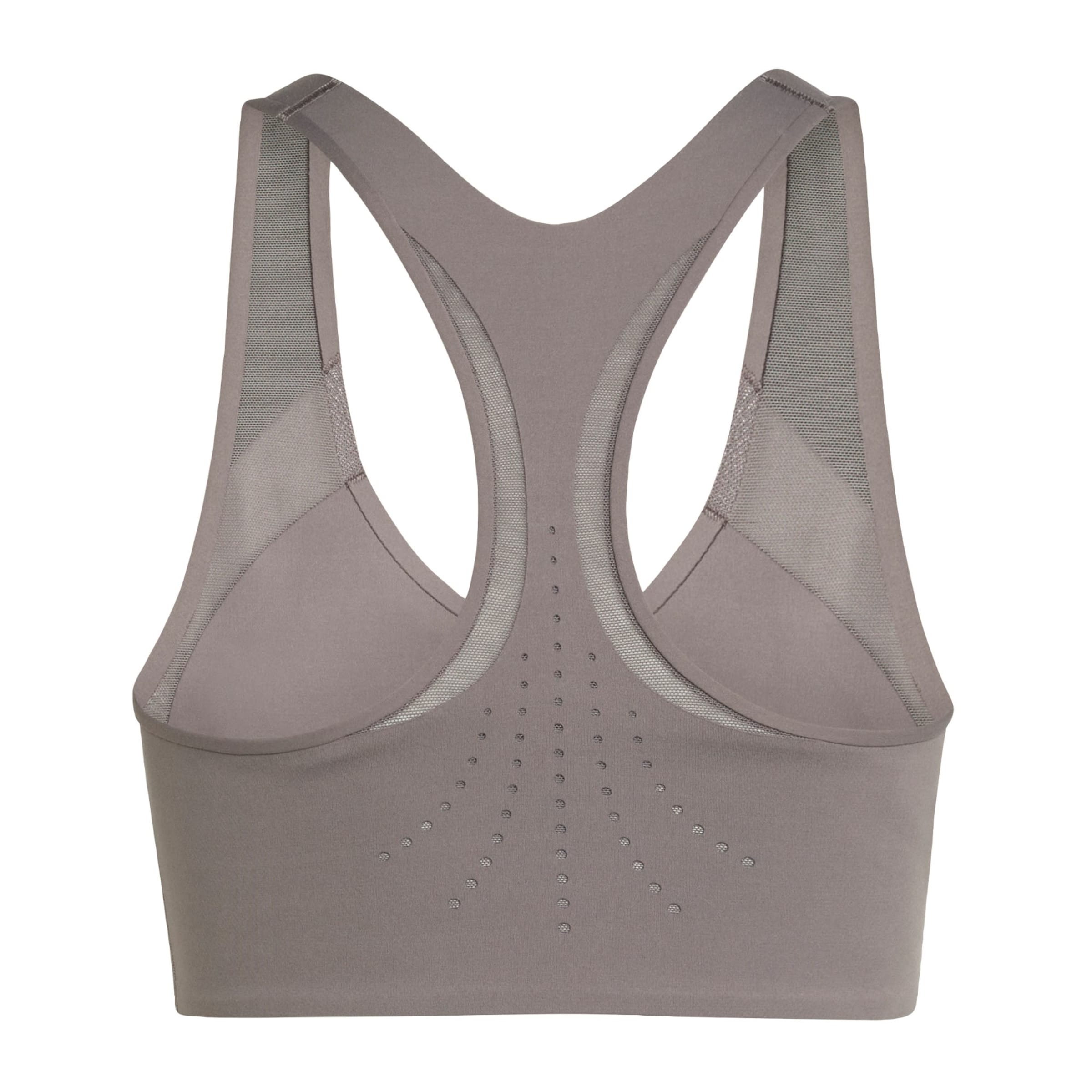 ADIDAS BY STELLA MCCARTNEY Μπουστάκι Αθλητικό σουτιέν 'Power Impact Training Bra Medium' σε καφέ
