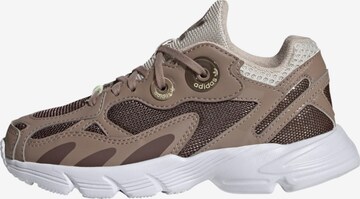 Baskets 'Astir' ADIDAS ORIGINALS en marron : devant