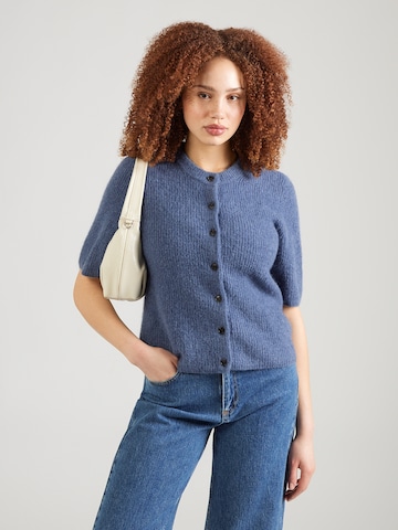 Cardigan 'Jinie Hope' MSCH COPENHAGEN en bleu : devant