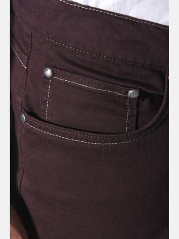 Jan Vanderstorm Loosefit Jeans ' Ralunde ' in Rood