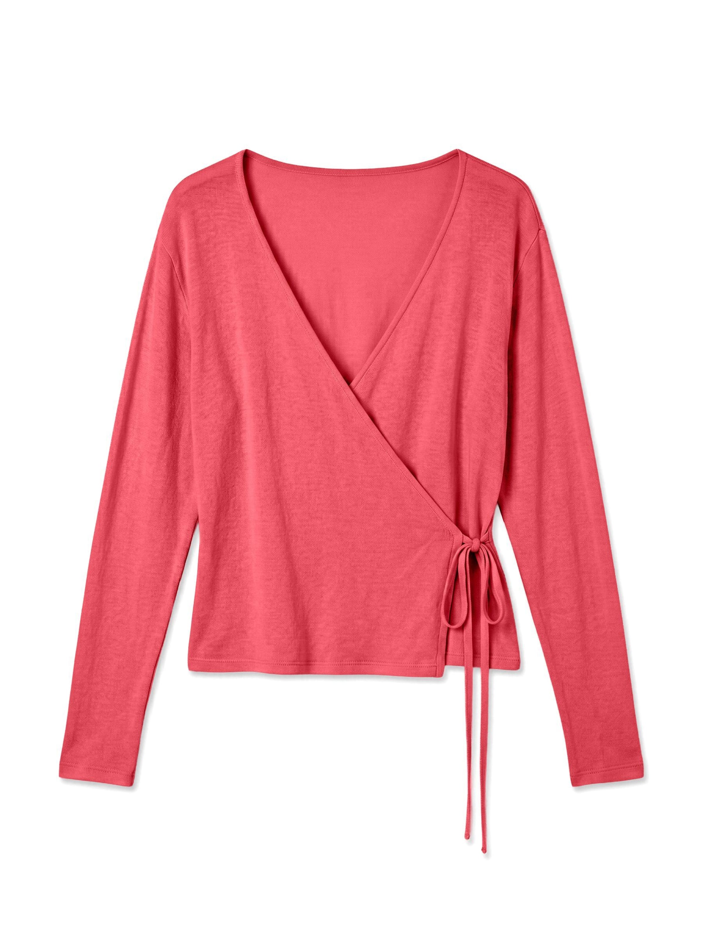 VERO MODA Gebreid vest in Rood: voorkant