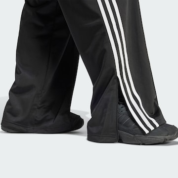 Wide Leg Pantalon 'Firebird' ADIDAS ORIGINALS en noir