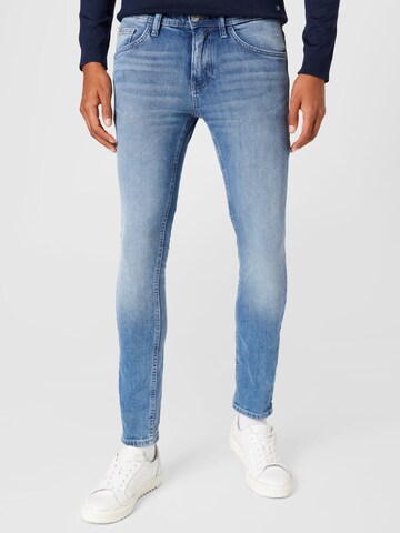 TOM TAILOR DENIM - Skinny Calças de ganga 'Culver' em azul: frente