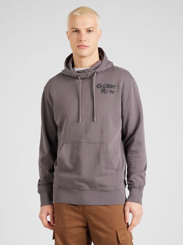 G-Star RAW - Sudadera en marrón: frente