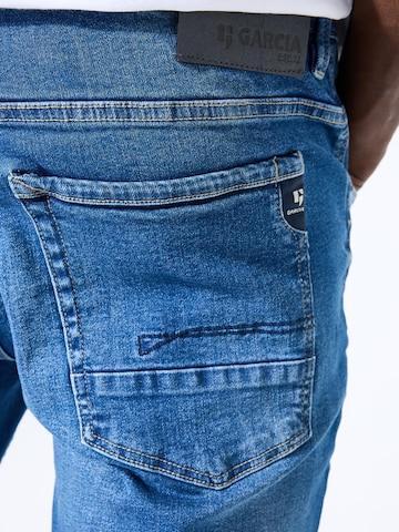 GARCIA Slimfit Jeans 'Russo' in Blauw