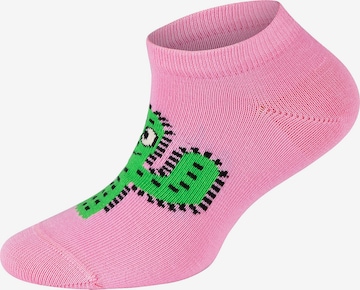 Happy Socks Sokken 'Low Cat-Cactus' in Gemengde kleuren