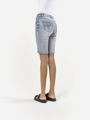 KOROSHI - regular Vaquero en azul