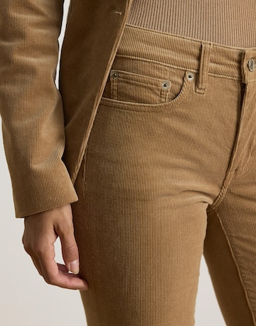 Lauren Ralph Lauren Petite Slimfit Παντελόνι σε μπεζ