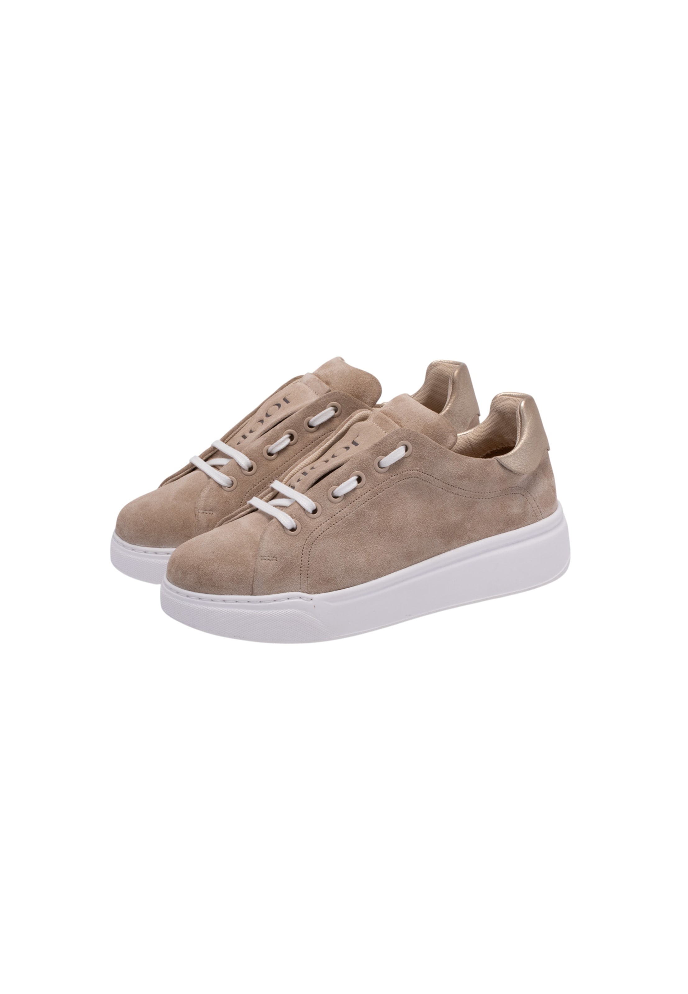 JOOP! Sneakers laag 'Mascha' in Bruin