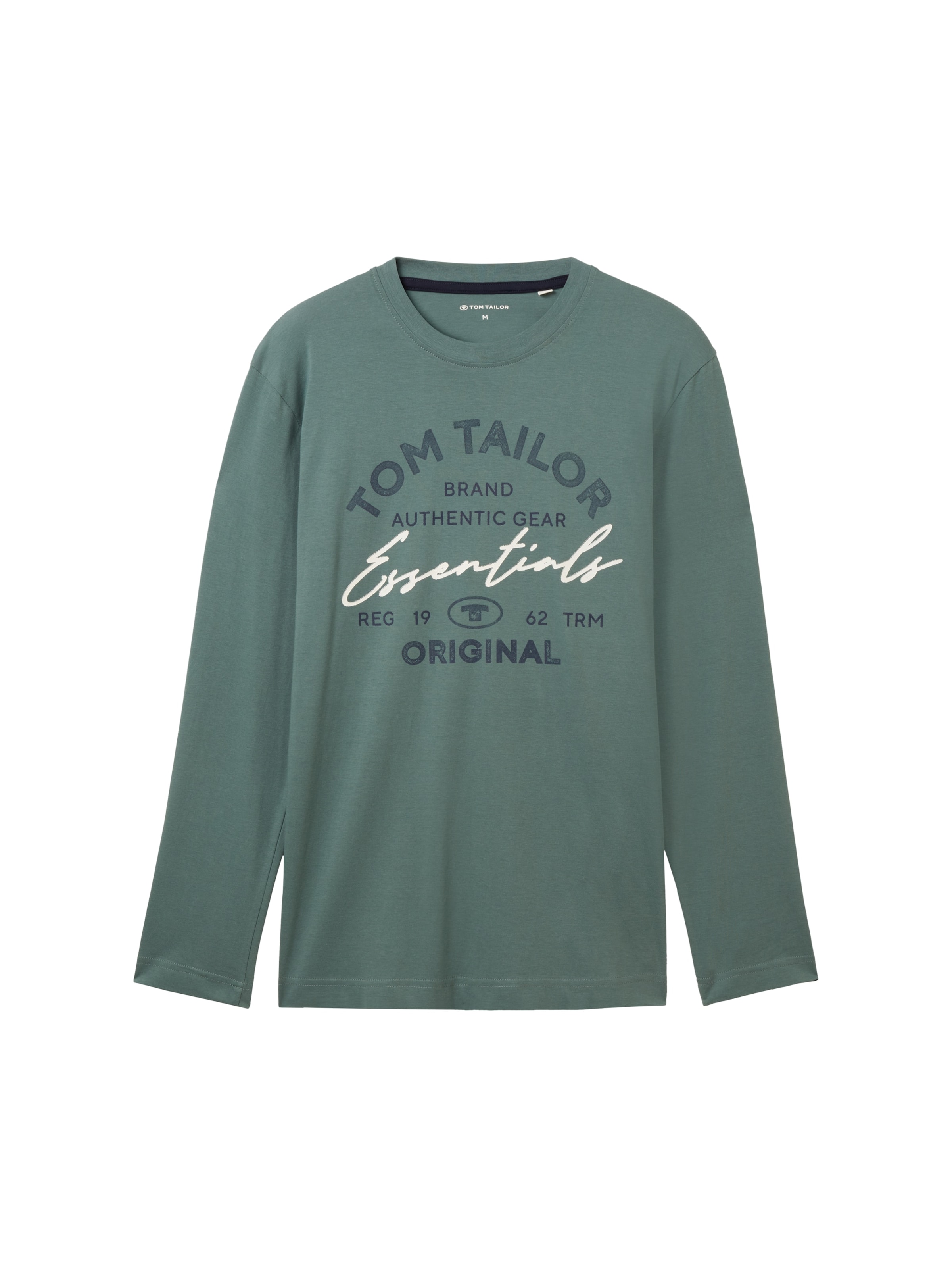 TOM TAILOR Shirt in Green: front
