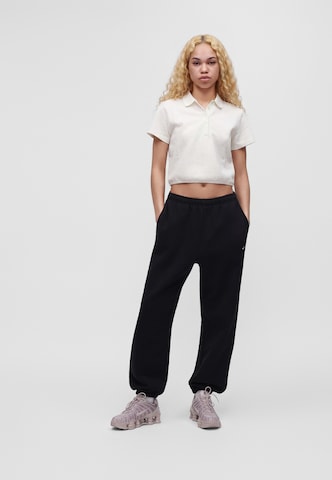 Tapered Pantaloni 'Studio Fleece' di Nike Sportswear in nero