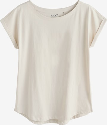 Next Shirt in Beige: front