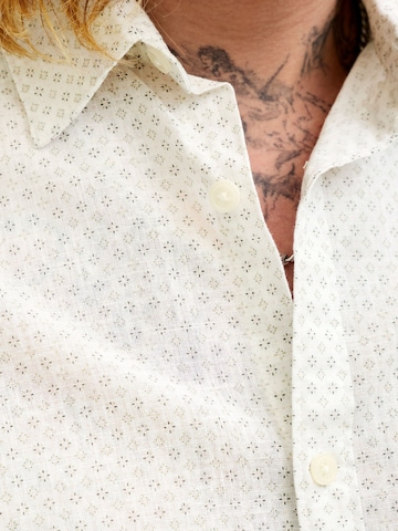 JACK & JONES - Ajuste regular Camisa en blanco